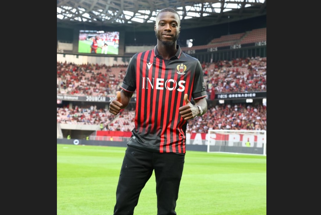 Nicolas Pepe diperkenalkan sebagai pemain Nice