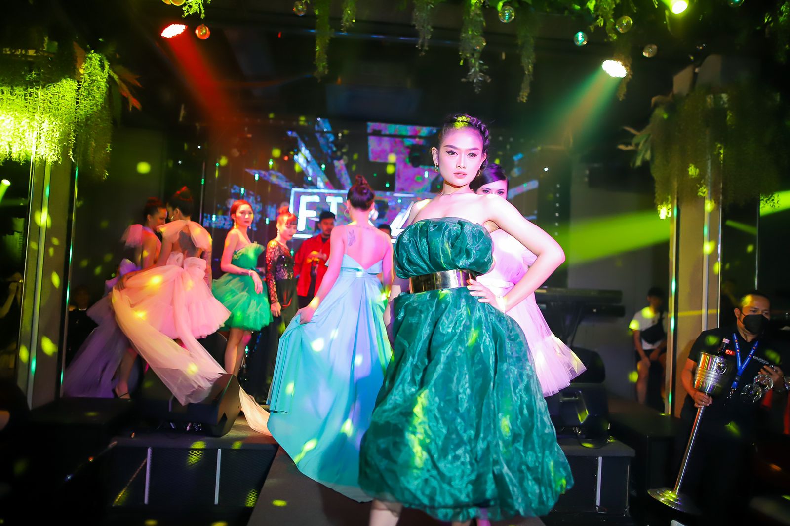 Fashion show Fraternite VIP di PIK, Rabu (17/8).