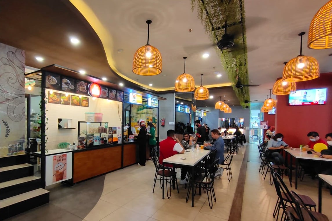 Salah satu sudut Foodgarden @Avenue di Parkland BSD, Serpong.