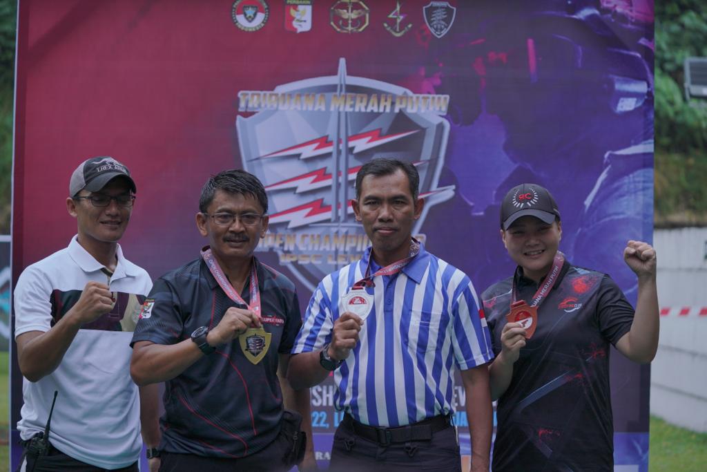 pembukaan kejuaraan menembak Tribuana Merah Putih Open Championship 2022