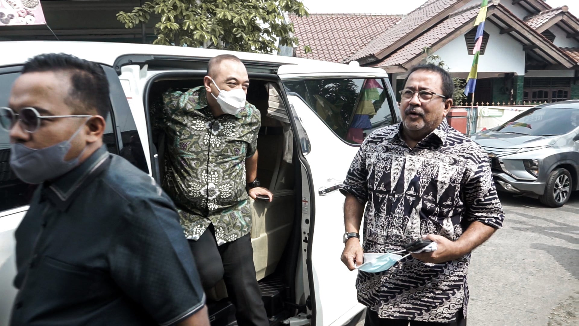 Rano Karno (kanan) dan Ahmed Zaki Iskandar