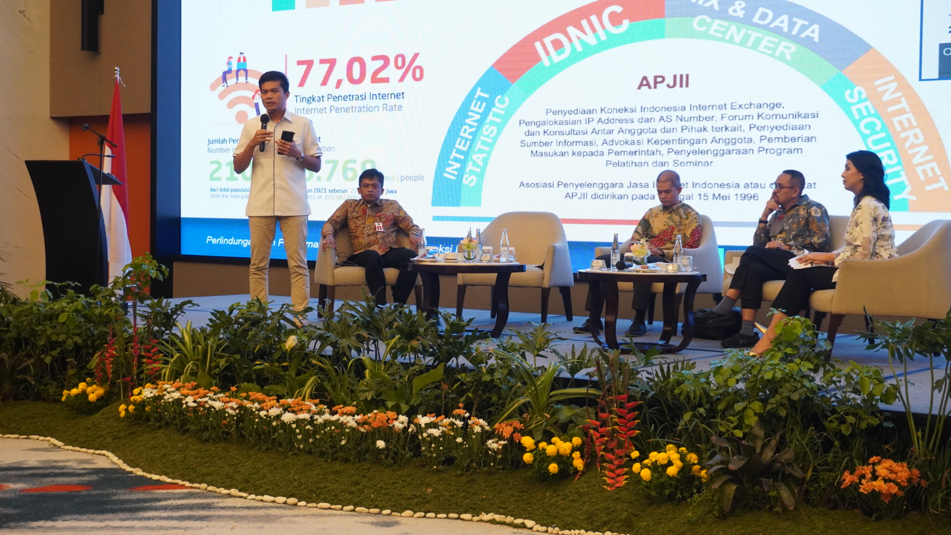 Ketua Umum Asosiasi Penyelenggara Jasa Internet Indonesia (APJII), Muhammad Ari.