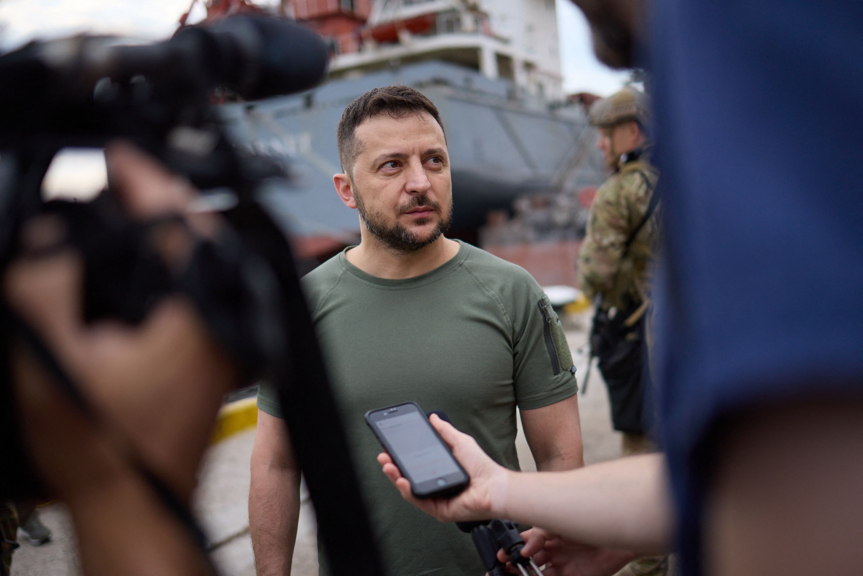 Presiden Ukraina, Volodymyr Zelensky 