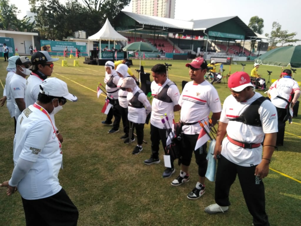 Tim para panahan Indonesia.