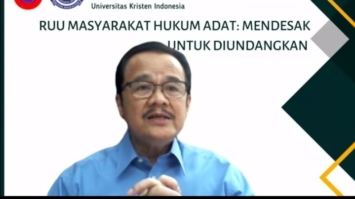 Pendiri Pusat Kajian Otonomi Daerah Fakultas Hukum Universitas Kristen Indonesia (PUSKOD FH UKI) Dr. Teras Narang