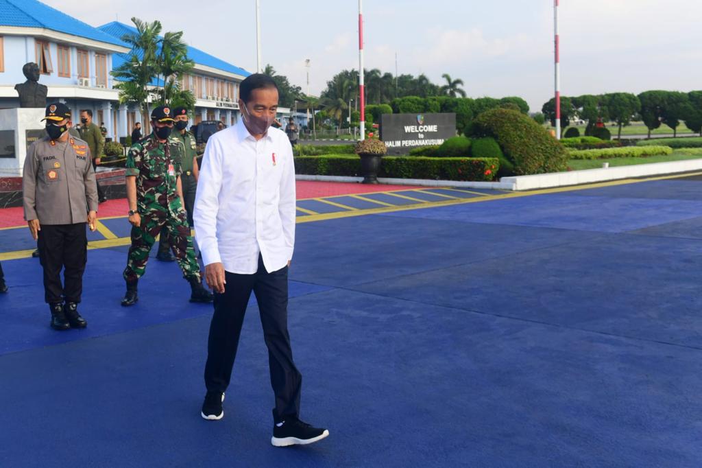 Presiden Joko Widodo melaksanakan Kunjungan Kerja, ke Jawa Timur, Senin (22/8/2022)