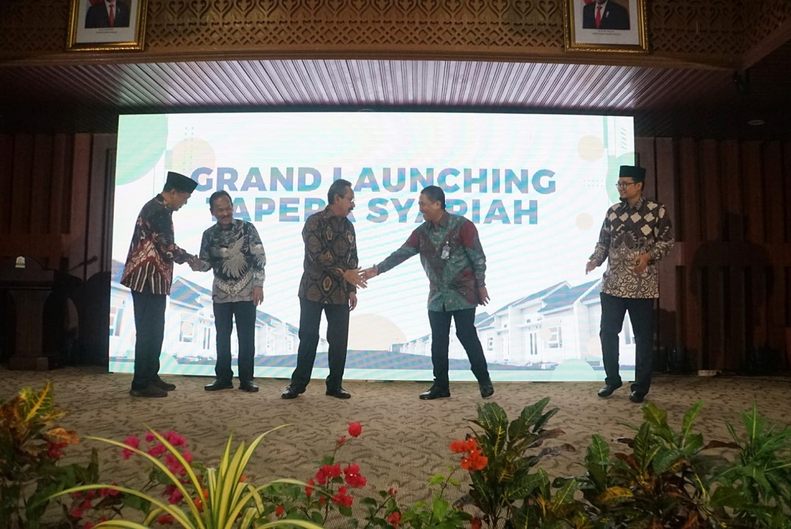 Peluncuran Program Tapera Syariah di Banda Aceh, Selasa (23/8).
