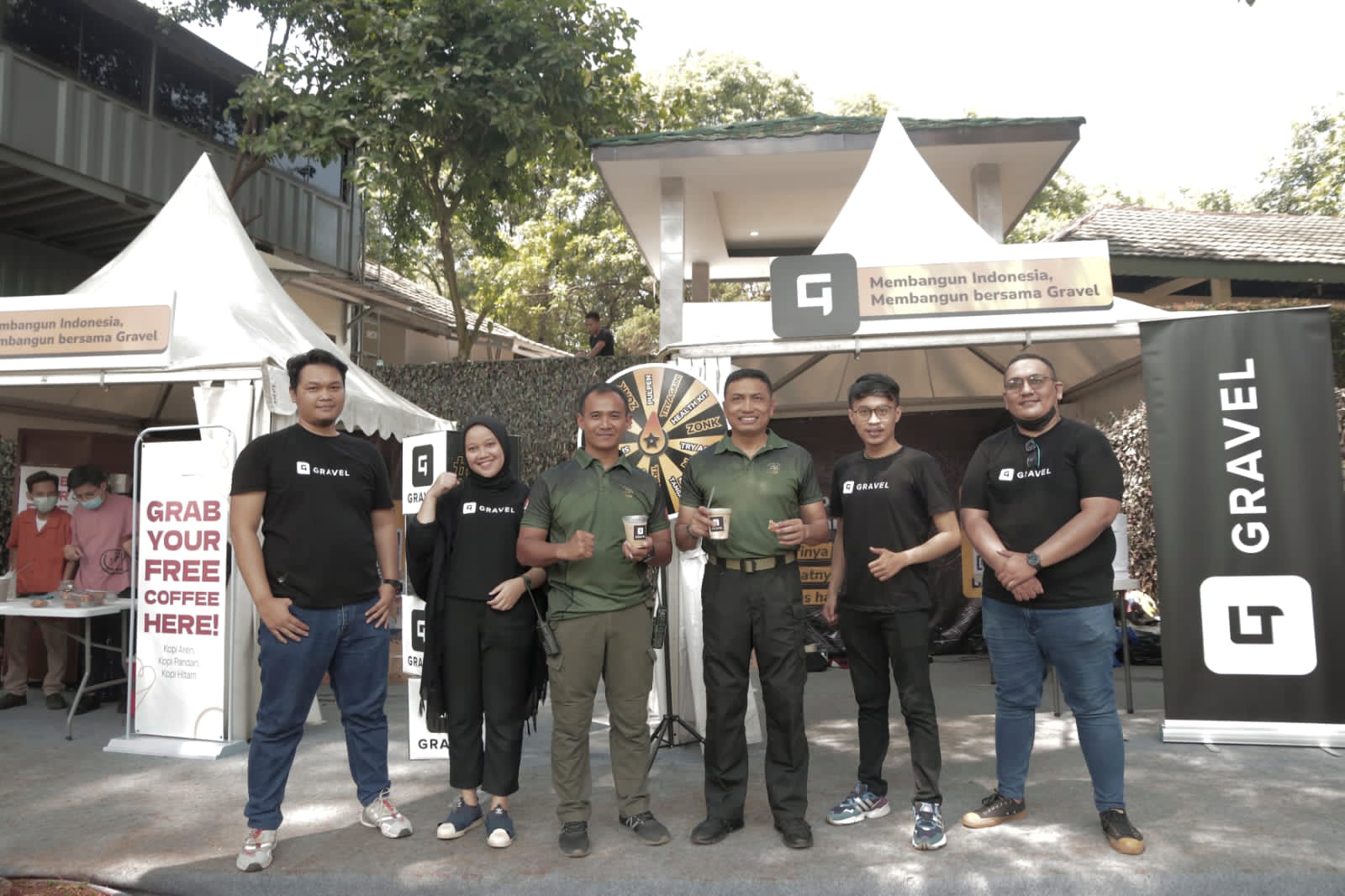 Tim startup Gravel turut berpartisipasi dalam kejuaraan menembak di Prakasa Cup 2022 yang digelar Divisi Infantri 1 Kostrad di Jakarta.