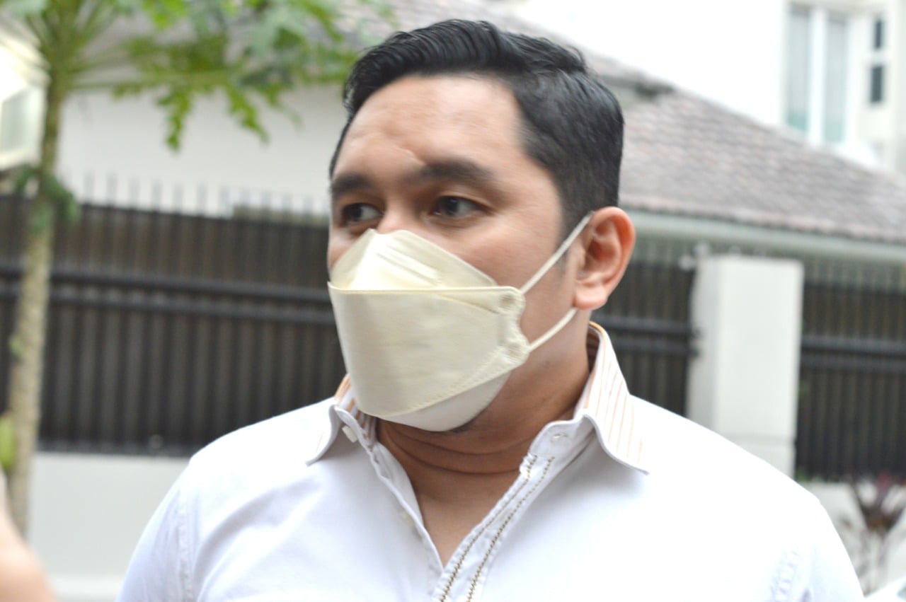 Ketua Bidang Hubungan Antar Lembaga Induk Koperasi Pedagang Pasar (Inkoppas) Andrian Lame Muhar