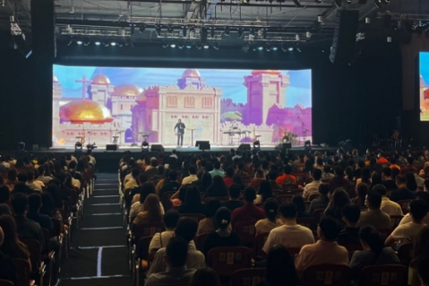 Teknologi XR stage pertama digunakan rumah ibadah Gereja Bethel Indonesia (GBI PRJ), Kemayoran, Kota Jakarta Pusat.