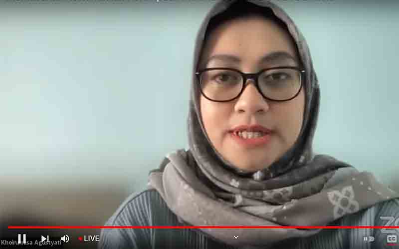 Direktur Eksekutif Perludem Khoirunnisa Nur Agustyati