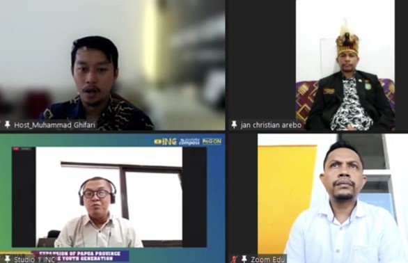 Diskusi tentang pemekaran wilayah di Pulau Papua.