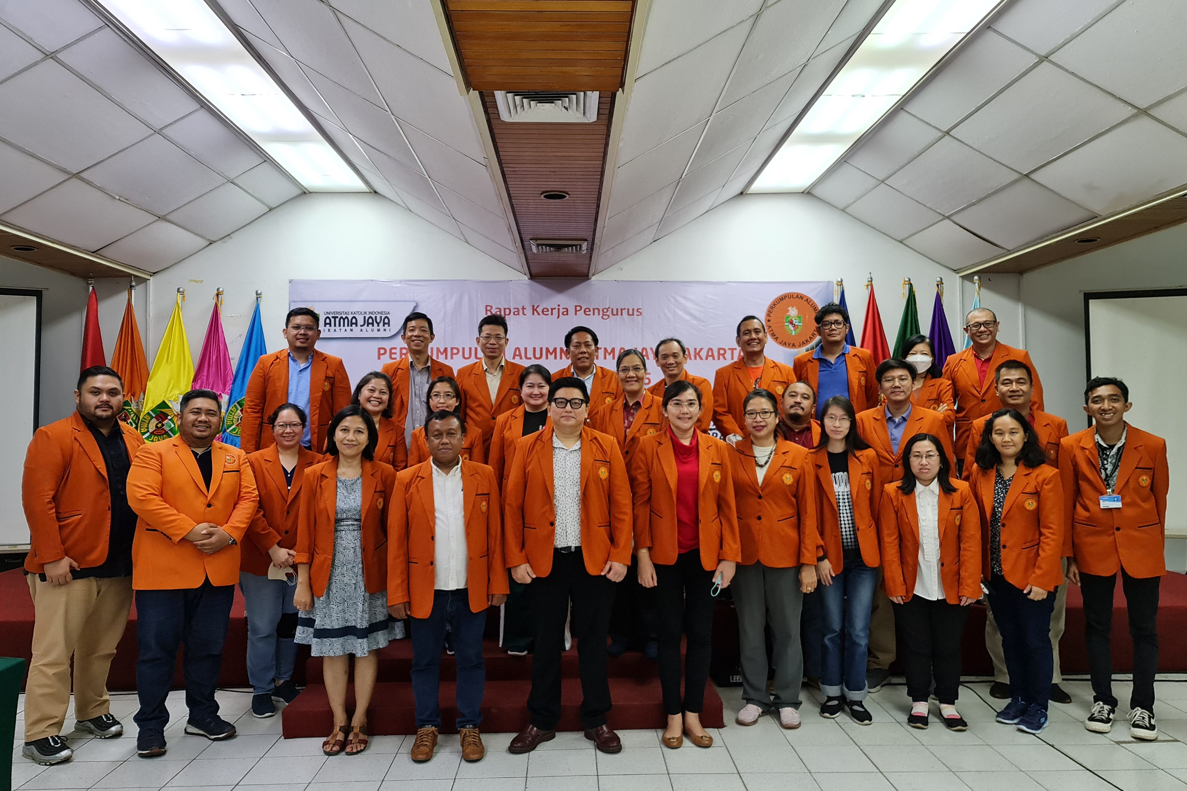 Rakernas di Kampus 1 Semanggi, Unika Atma Jaya, Minggu (21/8). 