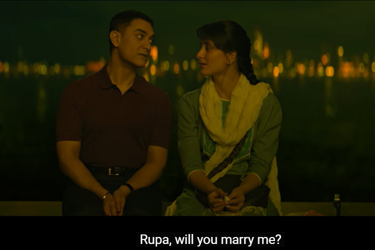 Cuplikan dari trailer film Laal Sing Chaddha.