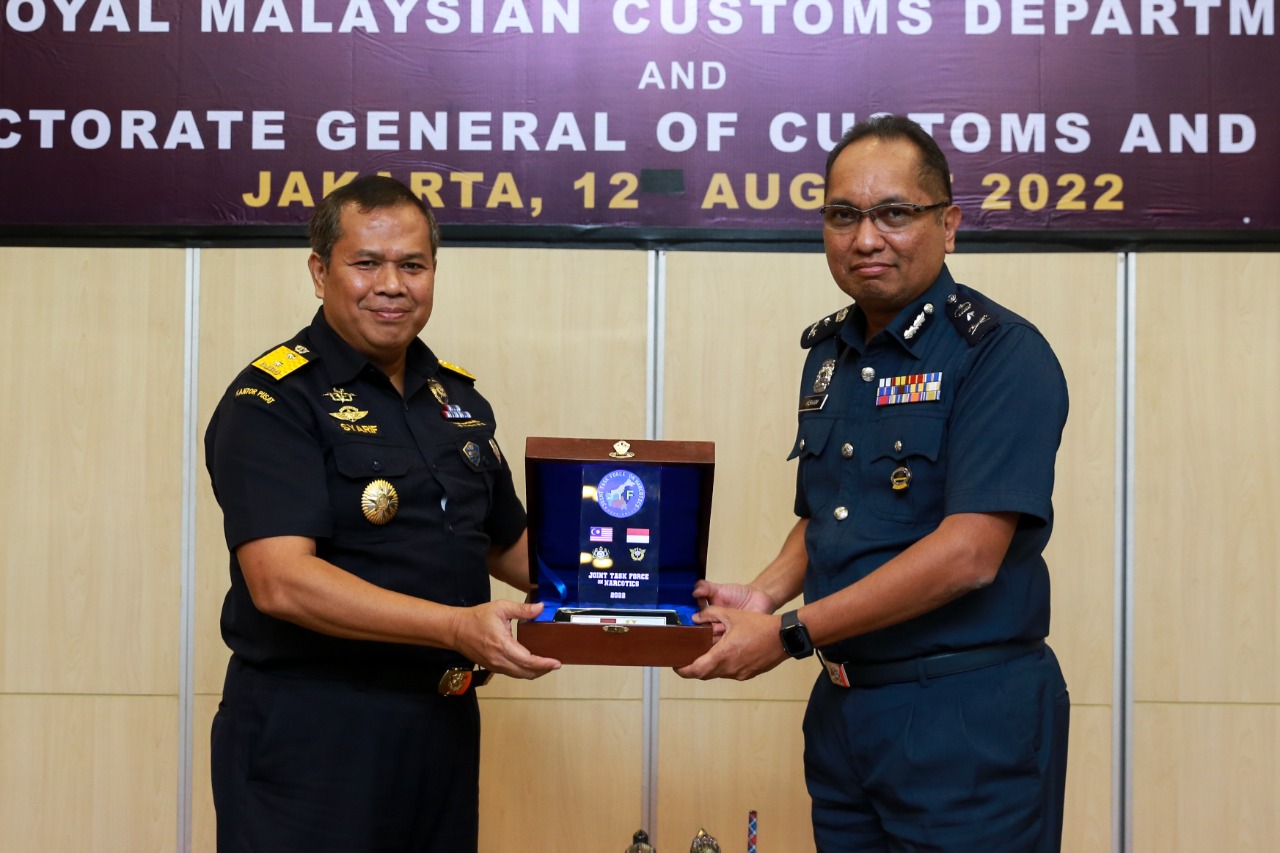 Joint Task Force Operation 2022  Ditjen Bea Cukai dan Royal Malaysian Customs Department