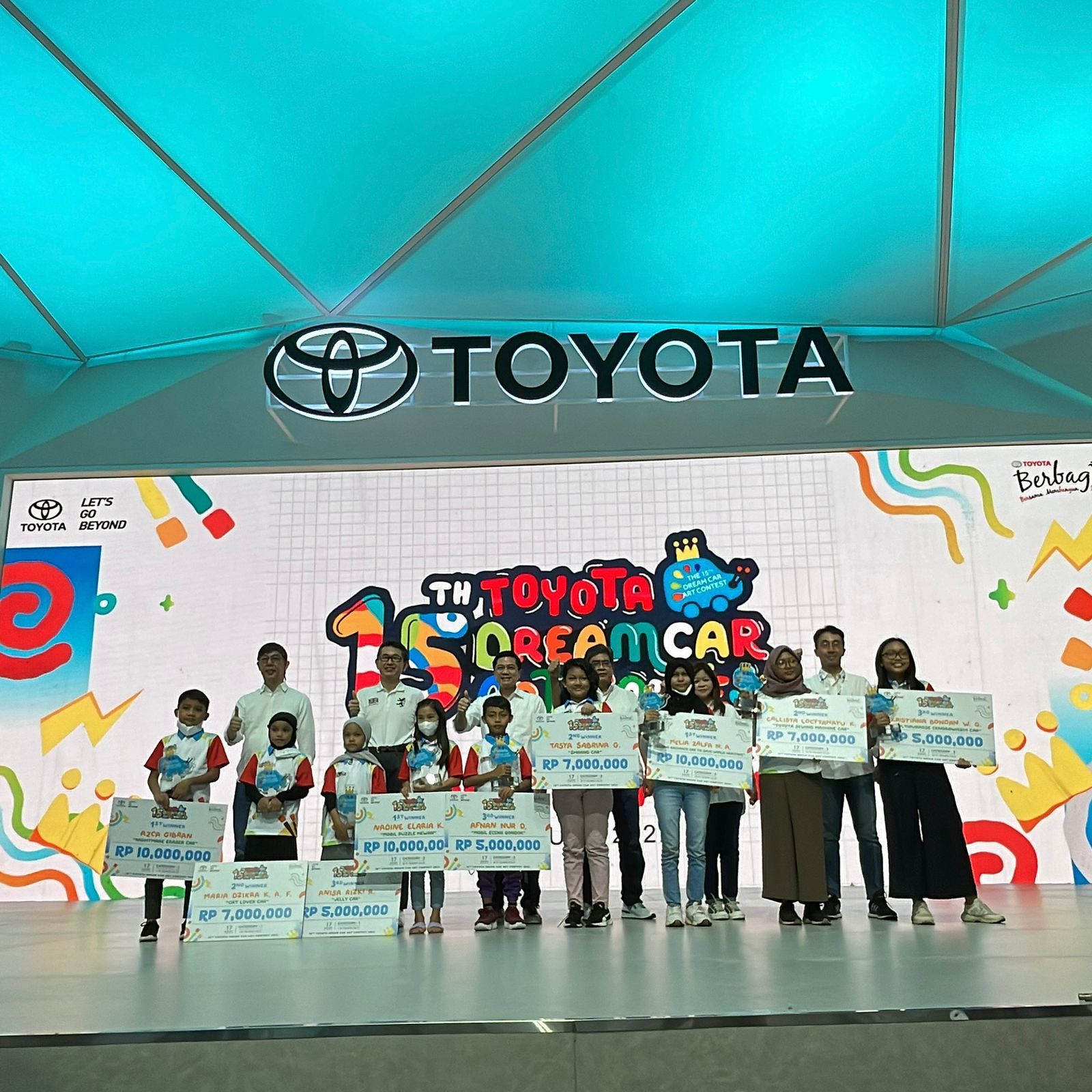 Pengumuman pemenang TDCAC ini digelar di booth Toyota yang bertema Indonesia Proud, di Gaikindo Indonesia International Auto Show (GIIAS).