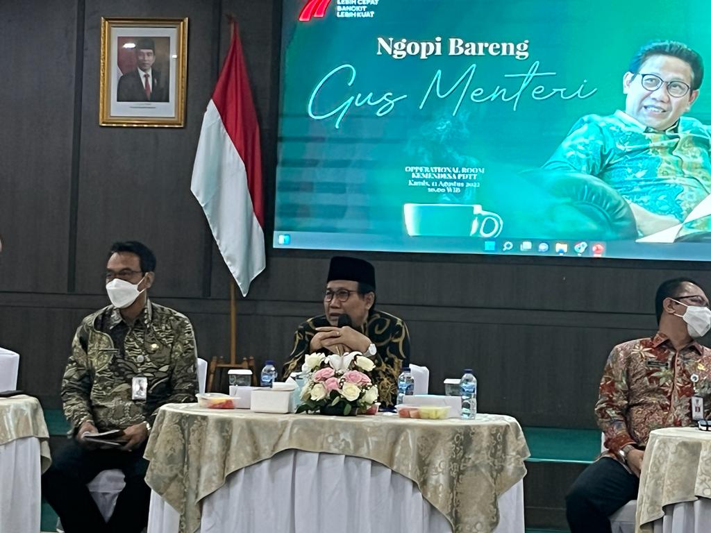 Menteri Desa PDTT Abdul Halim Iskandar atau Gus Halim menggelar acara 