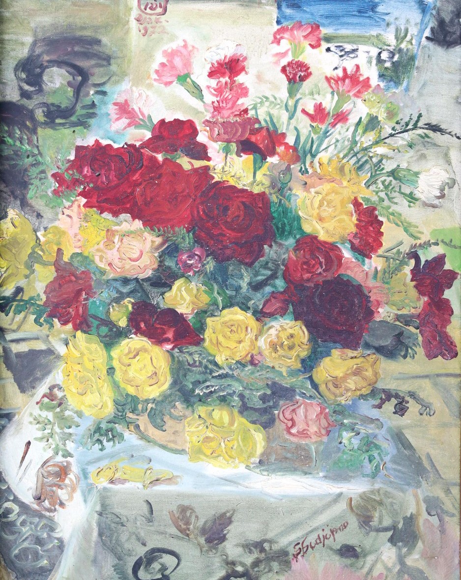 Lukisan karya S. Sudjojono yang turut dilelang