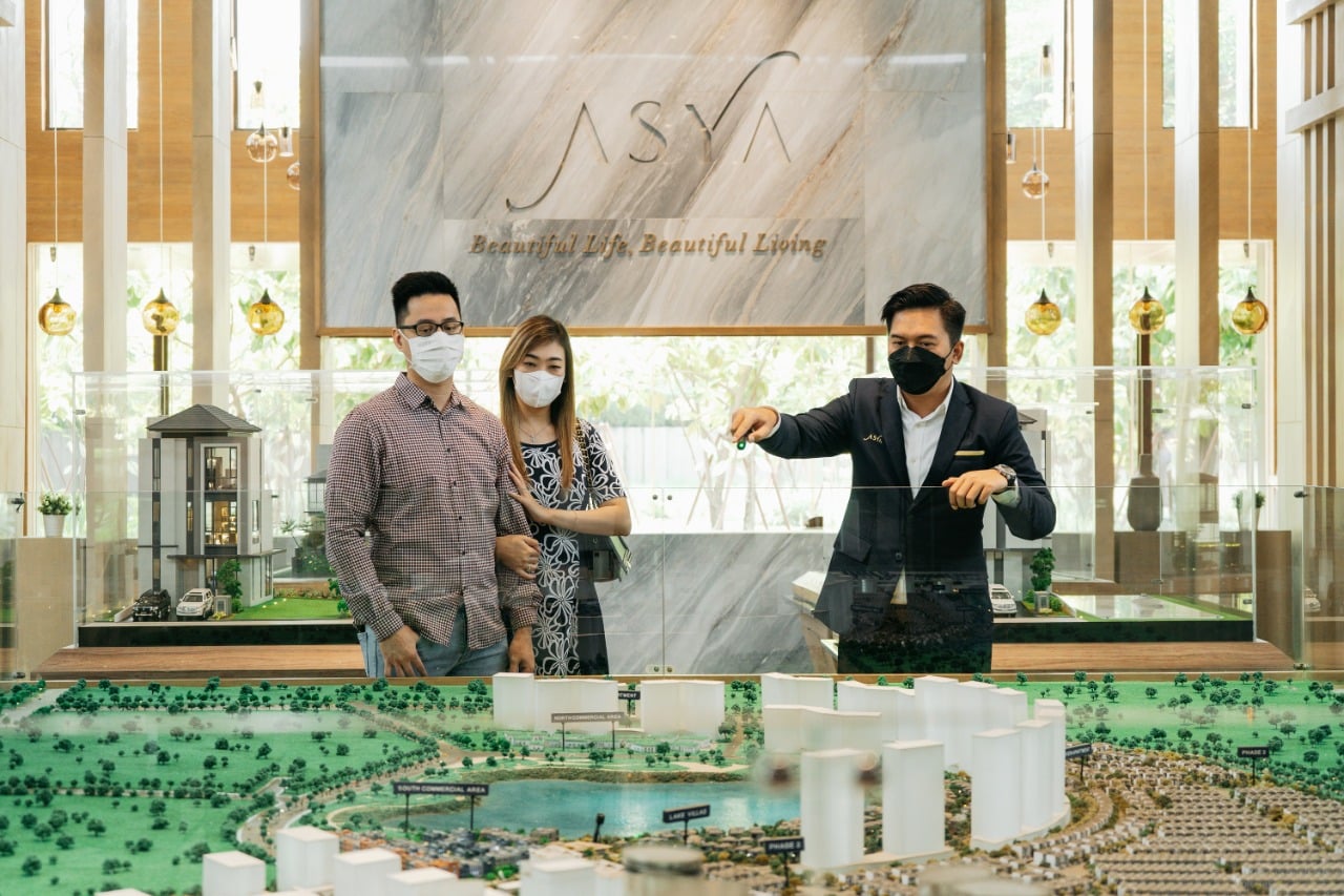 Asya township premium di kawasan Jaktim, menghadirkan landed house mewah dua dan tiga lantai bertema post-pandemic melalui Cluster Kelimutu.