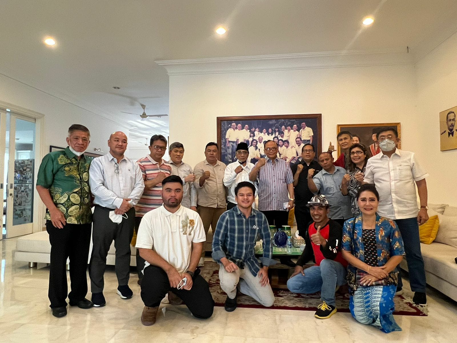 Sejumlah Panitia Parade Rakyat Merah Putih yang akan dilaksanakan pada 21 Agustus nanti.