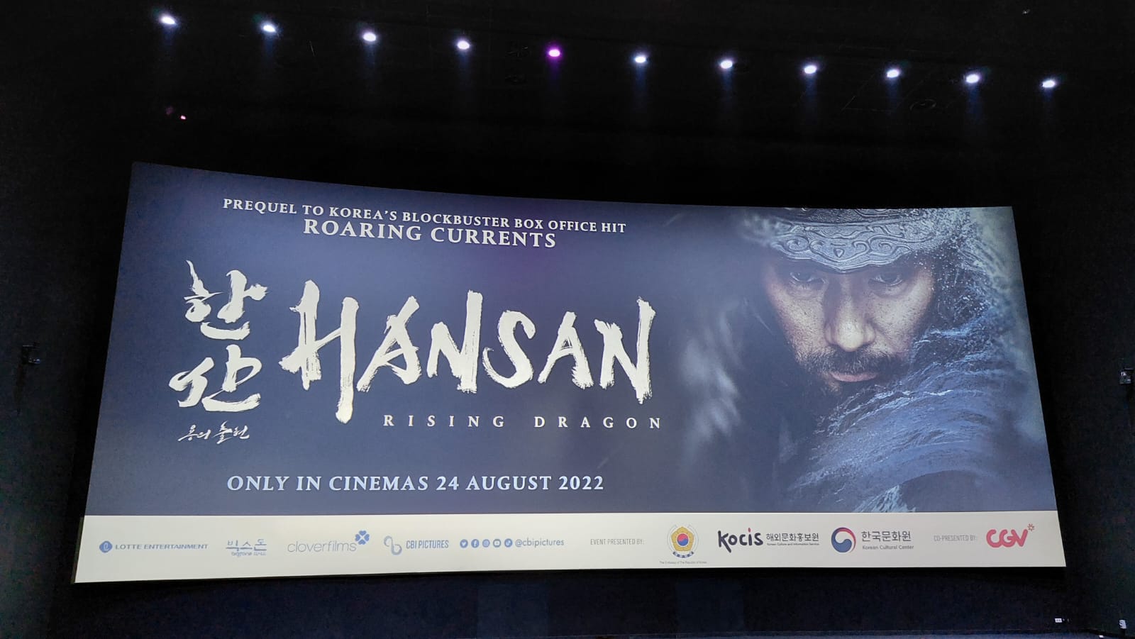 Poster film Hansan: Rising Dragon