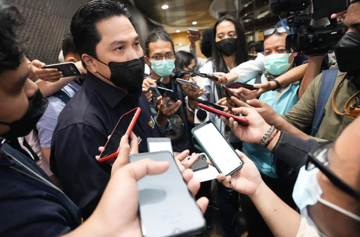 Erick: BUMN Jangan Jadi Dinosaurus Karena tak Mampu Beradaptasi