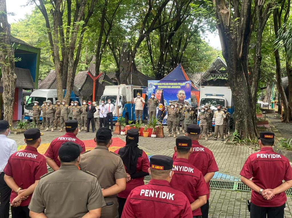 Rapat Peningkatan Kapasitas SDM PPNS dalam rangka mendukung Pencapaian Mutu SPM Sub Urusan Trantibum di Bogor. 