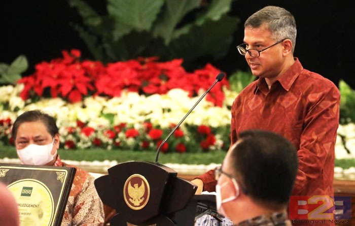  Kepala Perwakilan FAO Indonesia, Rajendra Aryal mengapresiasi capaian Indonesia di bawah kepemimpinan Presiden RI Joko Widodo melakukan tra