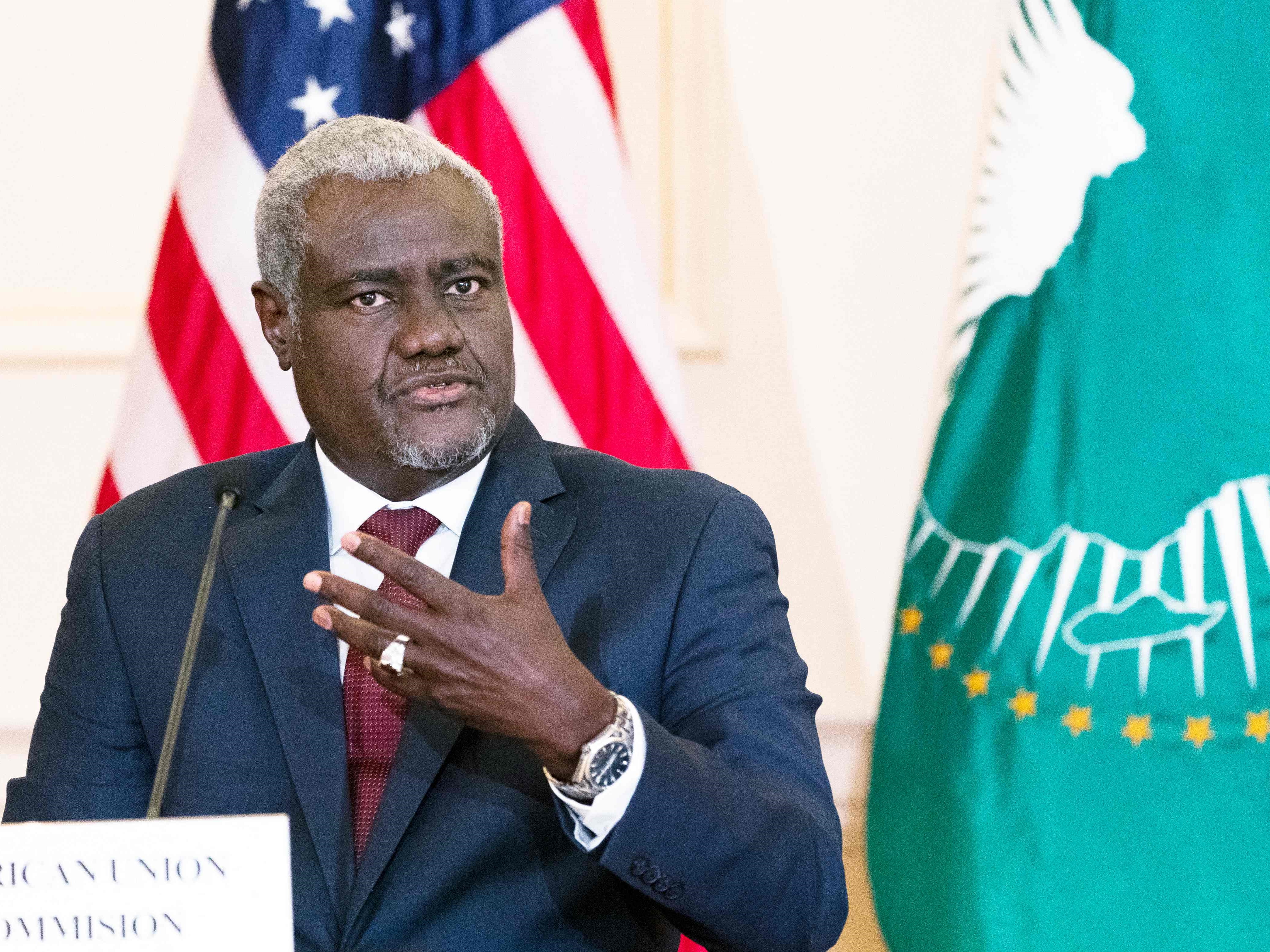 Moussa Faki Mahamat.