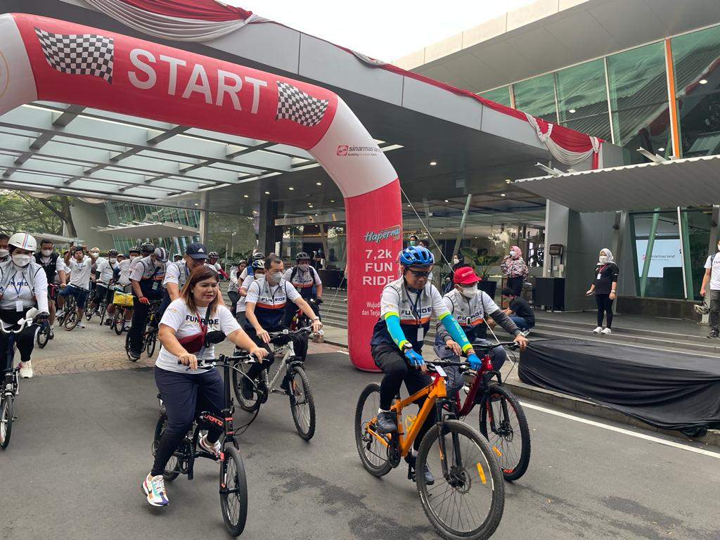 Peringati Hapernas 2022, KemenPUPR-Sinar Mas Land Gelar Fun Ride Di BSD 