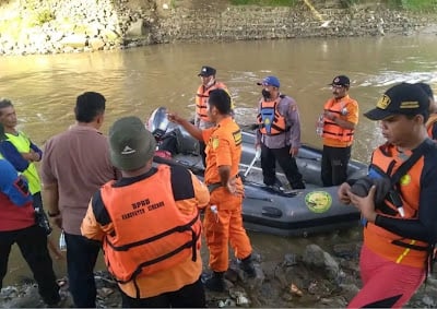 YouTuber Sanuji ditemukan meninggal di Sungai Cisanggarung
