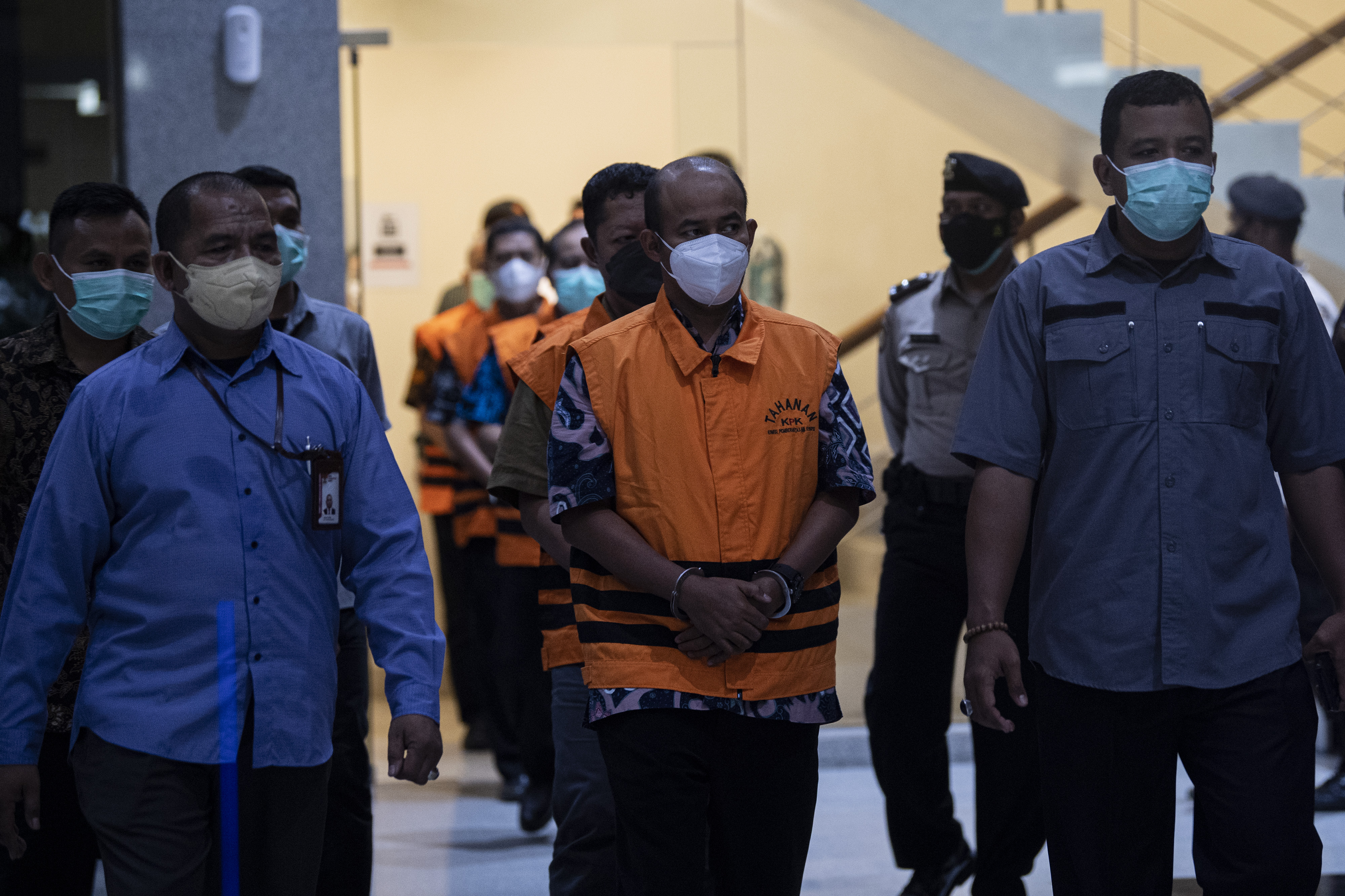 Bupati Pemalang Mukti Agung Wibowo (tengah)