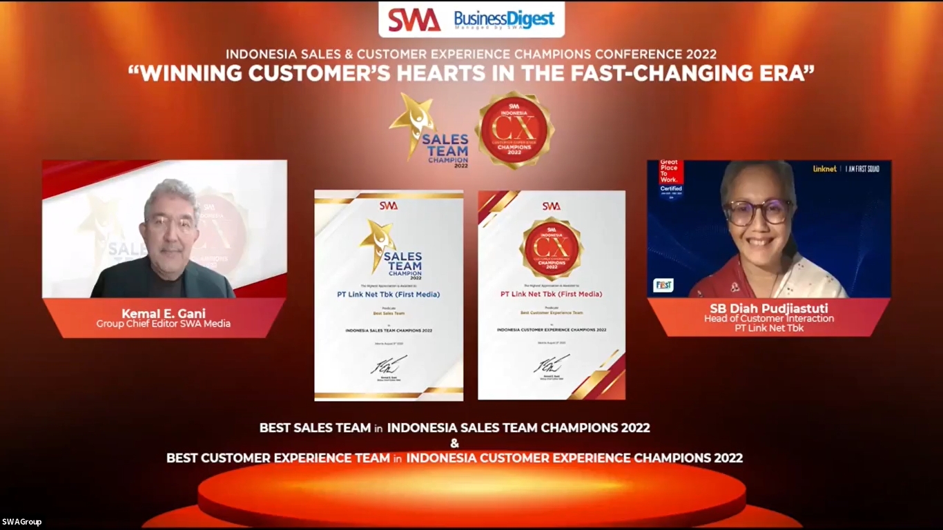 Penghargaan ICXC dan ISTC untuk Link Net