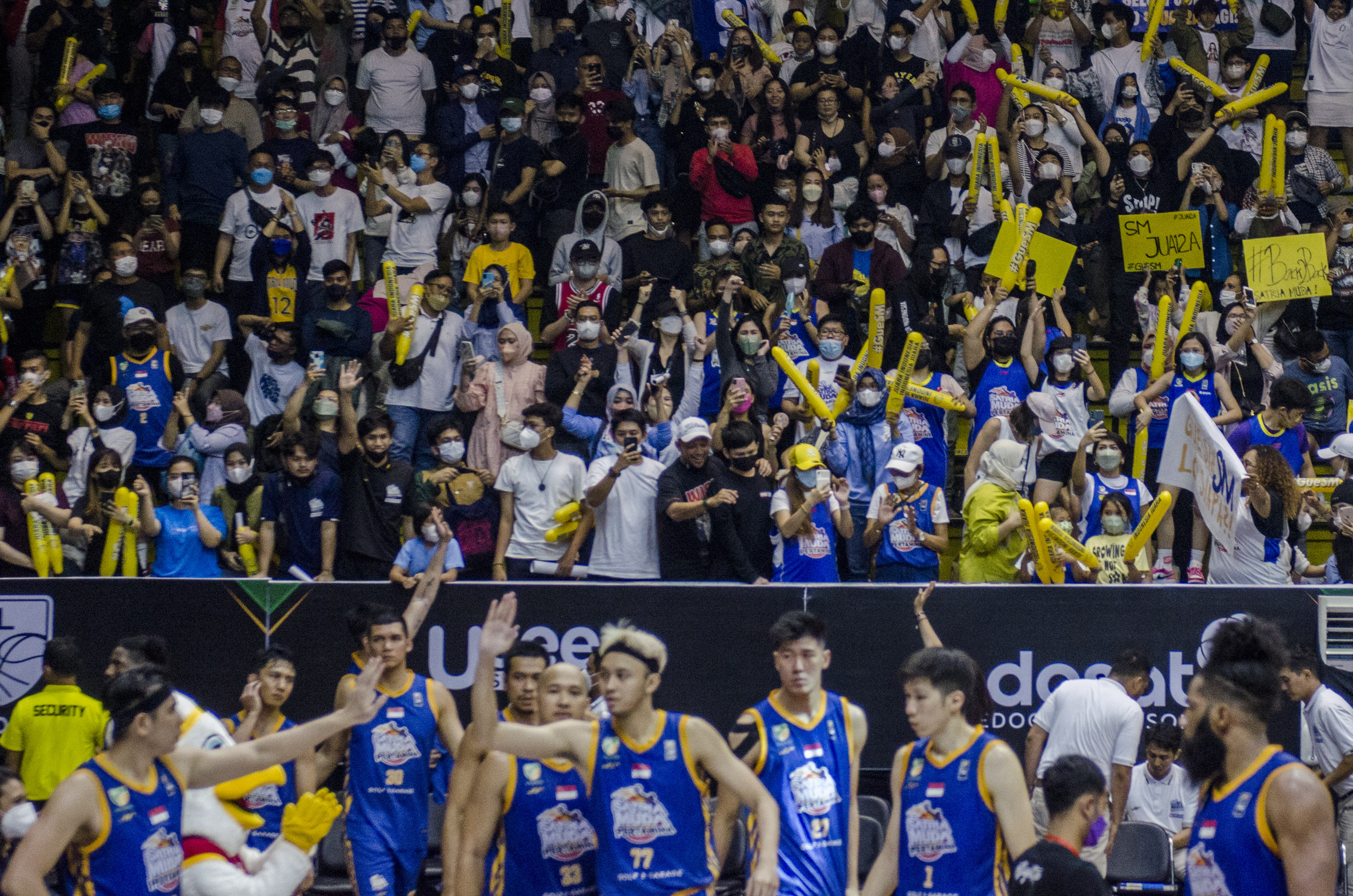 SATRIA Muda Pertamina Jakarta juara IBL 2022.