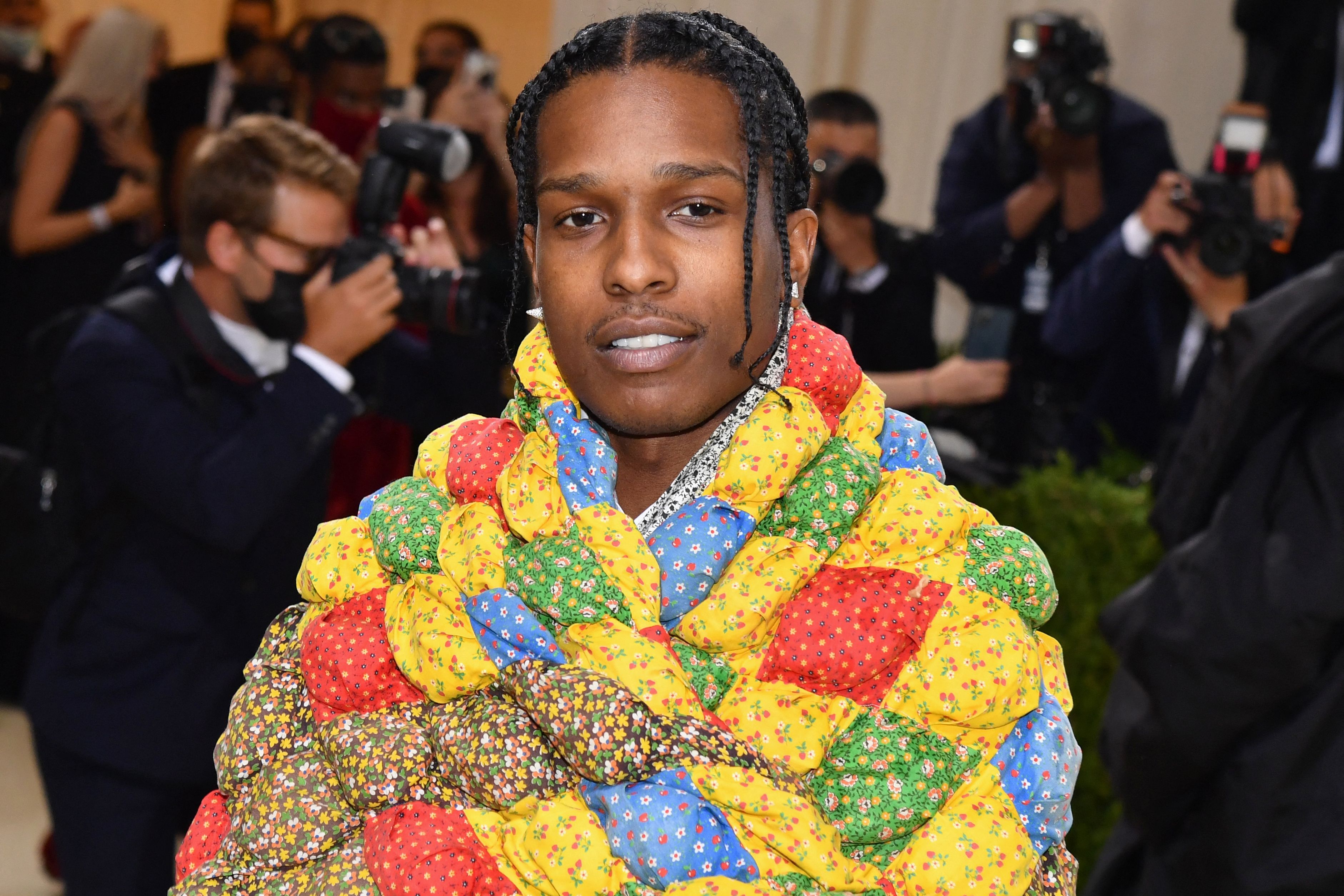 Rapper AS A$AP Rocky