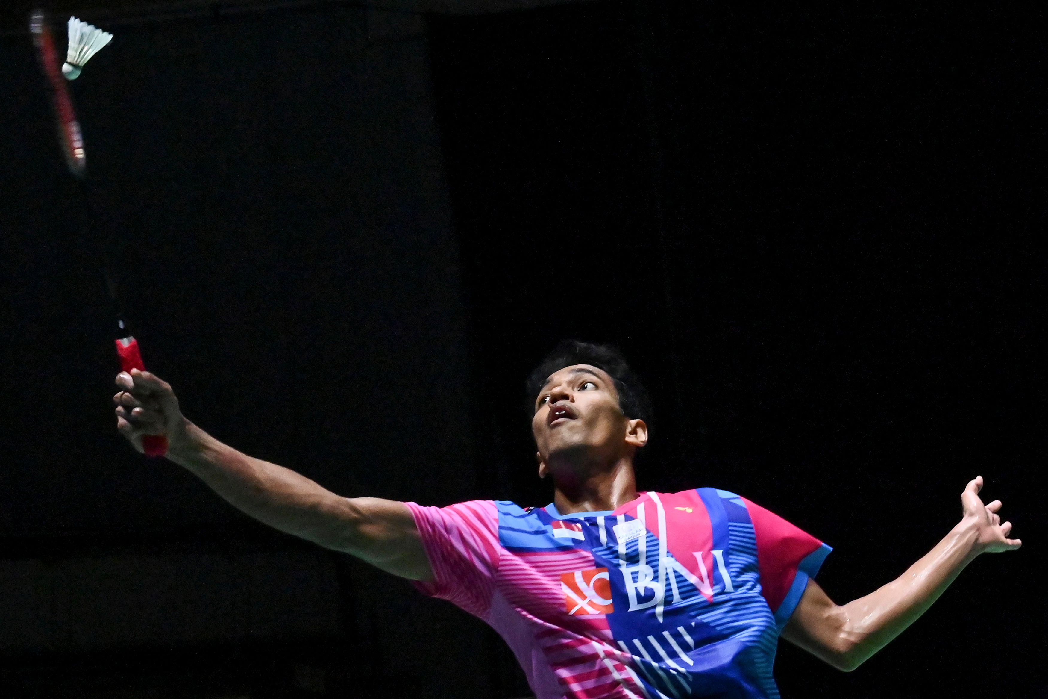 Pebulu tangkis tunggal putra Indonesia Chico Aura Dwi Wardoyo