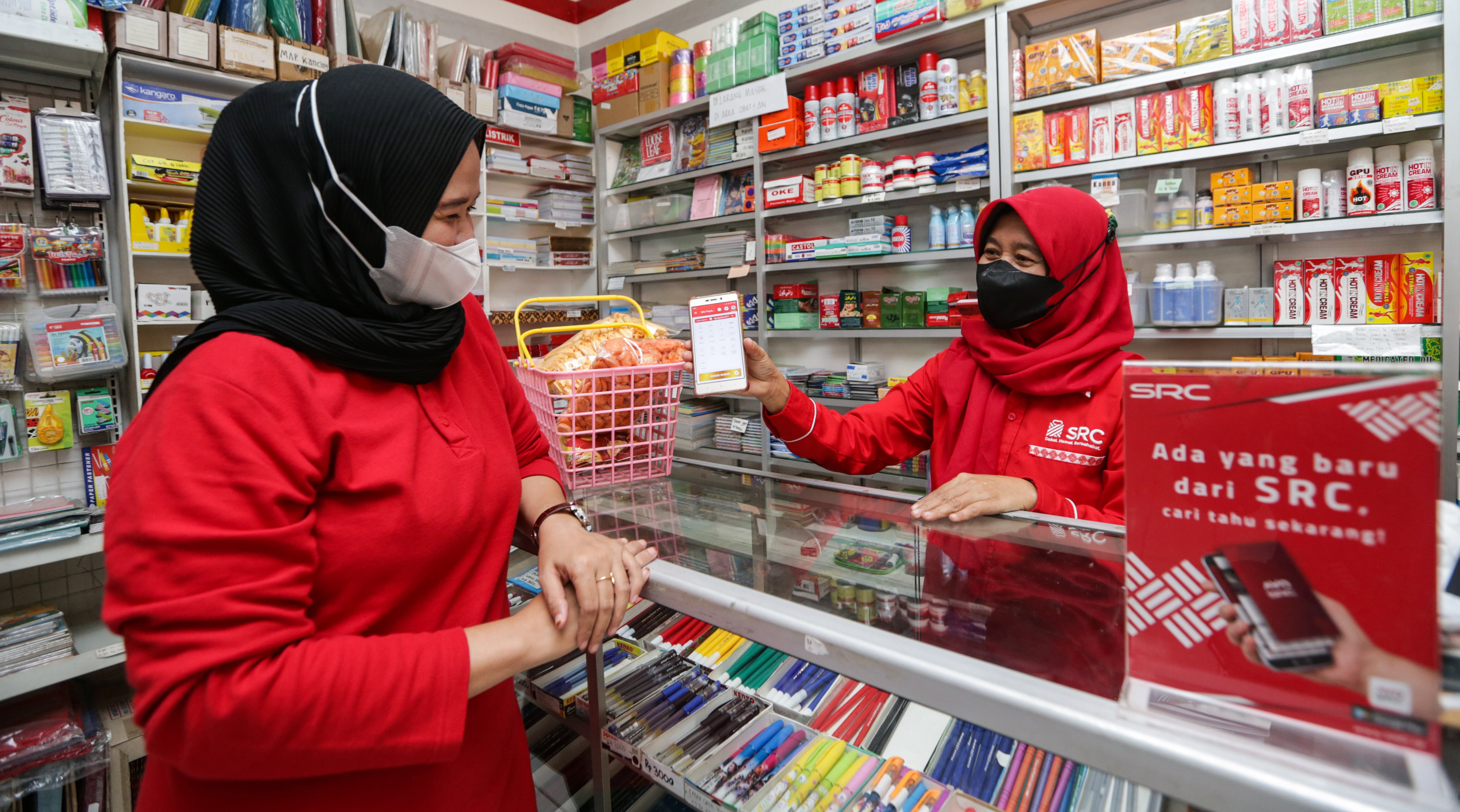Ilustrasi toko kelontong yang bekerja sama dengan program SRC Sampoerna