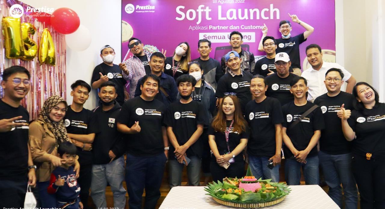 peluncuran aplikasi Partner Florist dan Aplikasi Customer