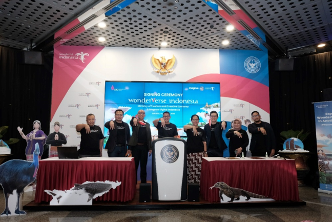 Kemenparekraf dan Magnus Digital Kembangkan WonderVerse Indonesia