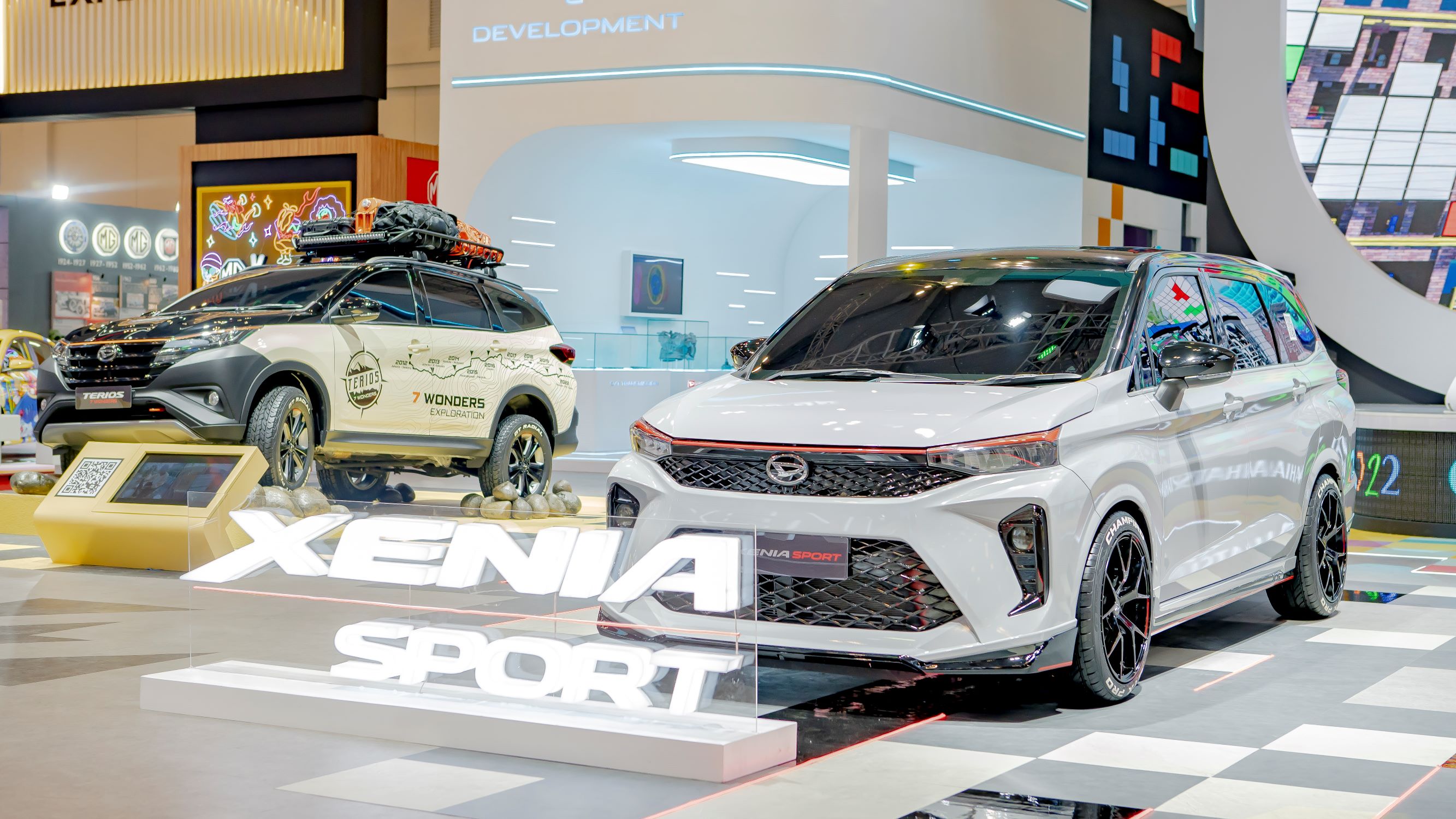 Modifikasi Xenia Sport yang ditampilkan di GIIAS 2022