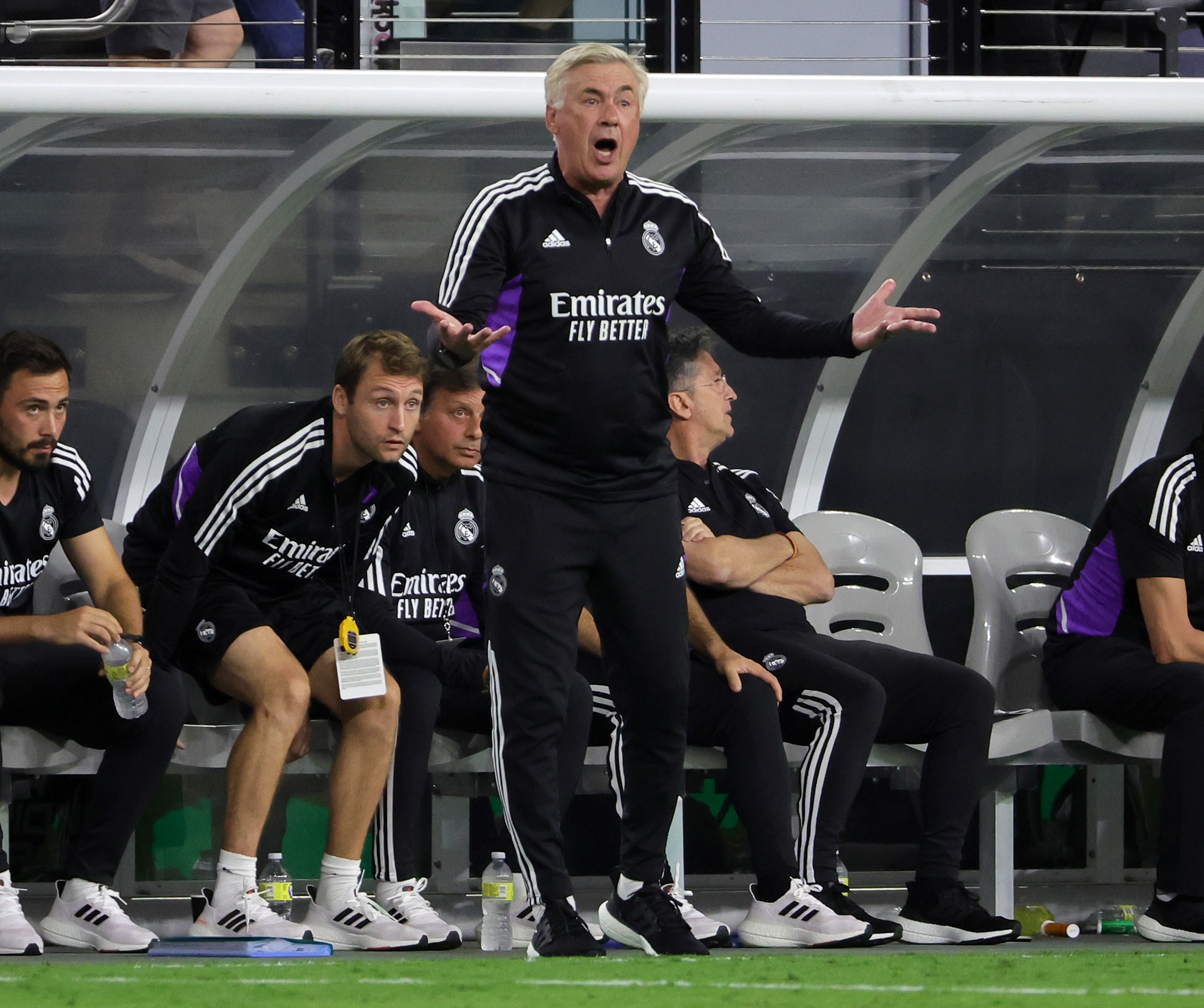 Pelatih Real Madrid Carlo Ancelotti