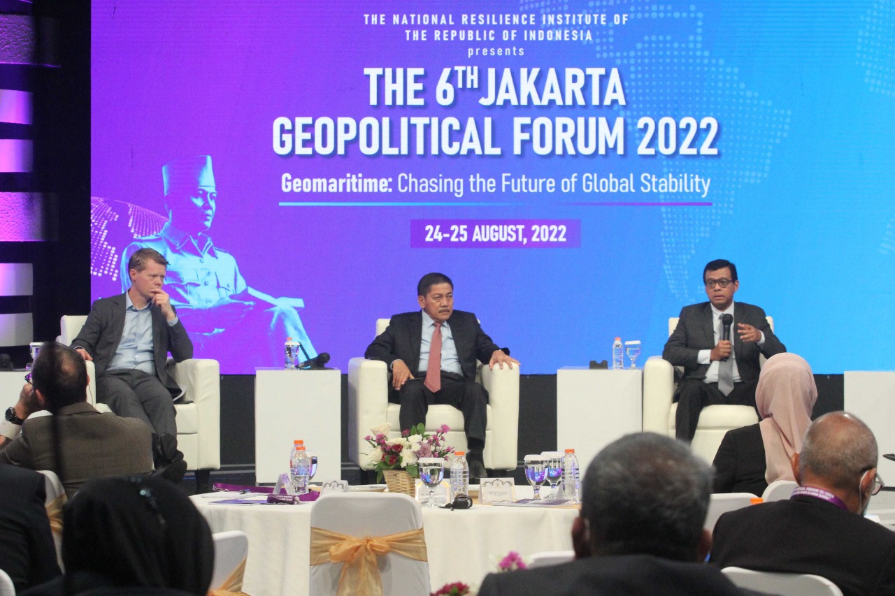 Diskusi The 6th Jakarta Geopolitical Forum “Geomaritime: Chasing the Future of Global Stability