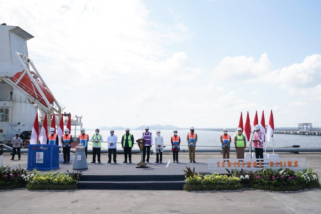 Peresmian Terminal Kijing di Kalimantan Barat