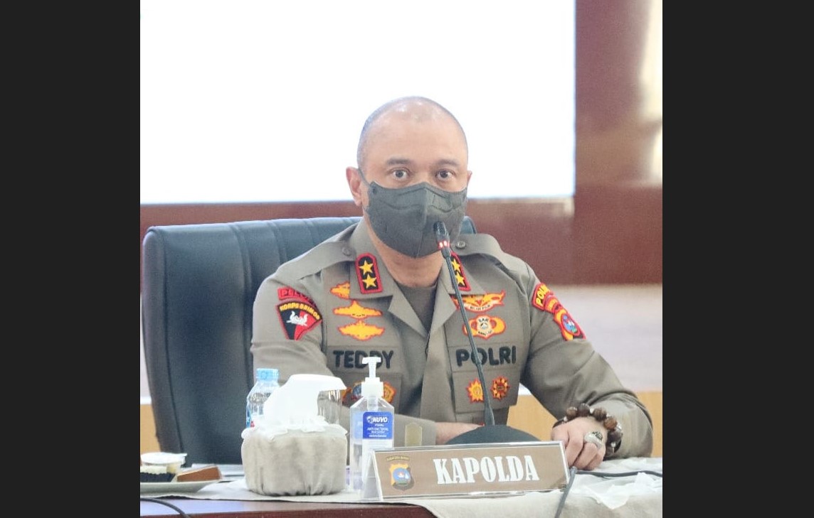 Kapolda Sumbar Inspektur Jenderal Polisi Teddy Minahasa 