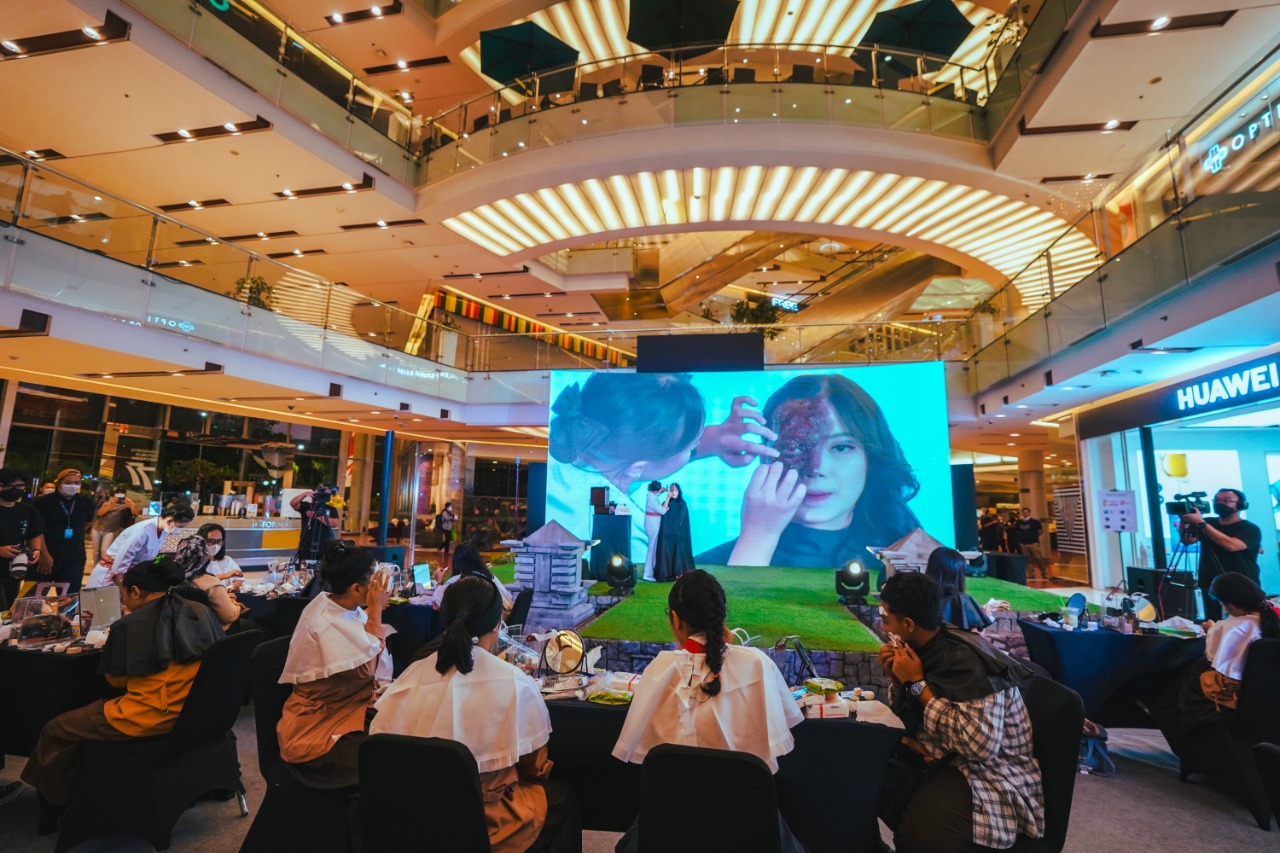 Aksi Jeannie Gabriel di Vokasiland 2022.