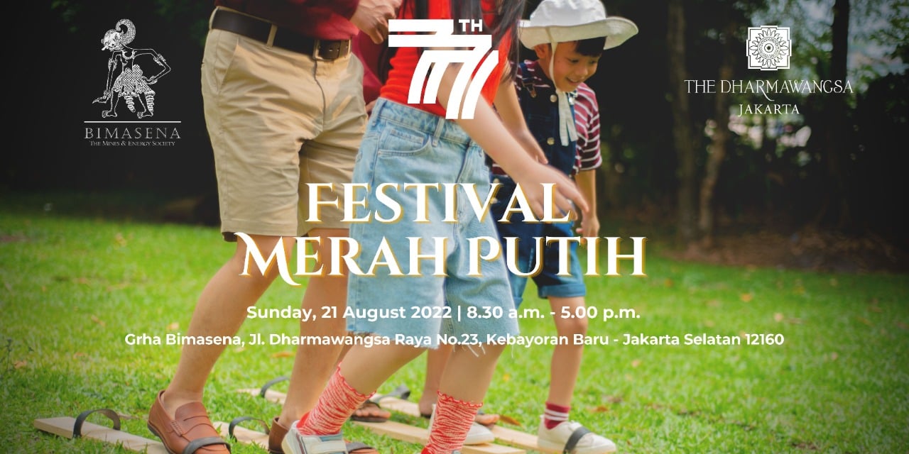 Organisasi Bimasena akan menggelar Festival Merah Putih pada 21 Agustus 2022.