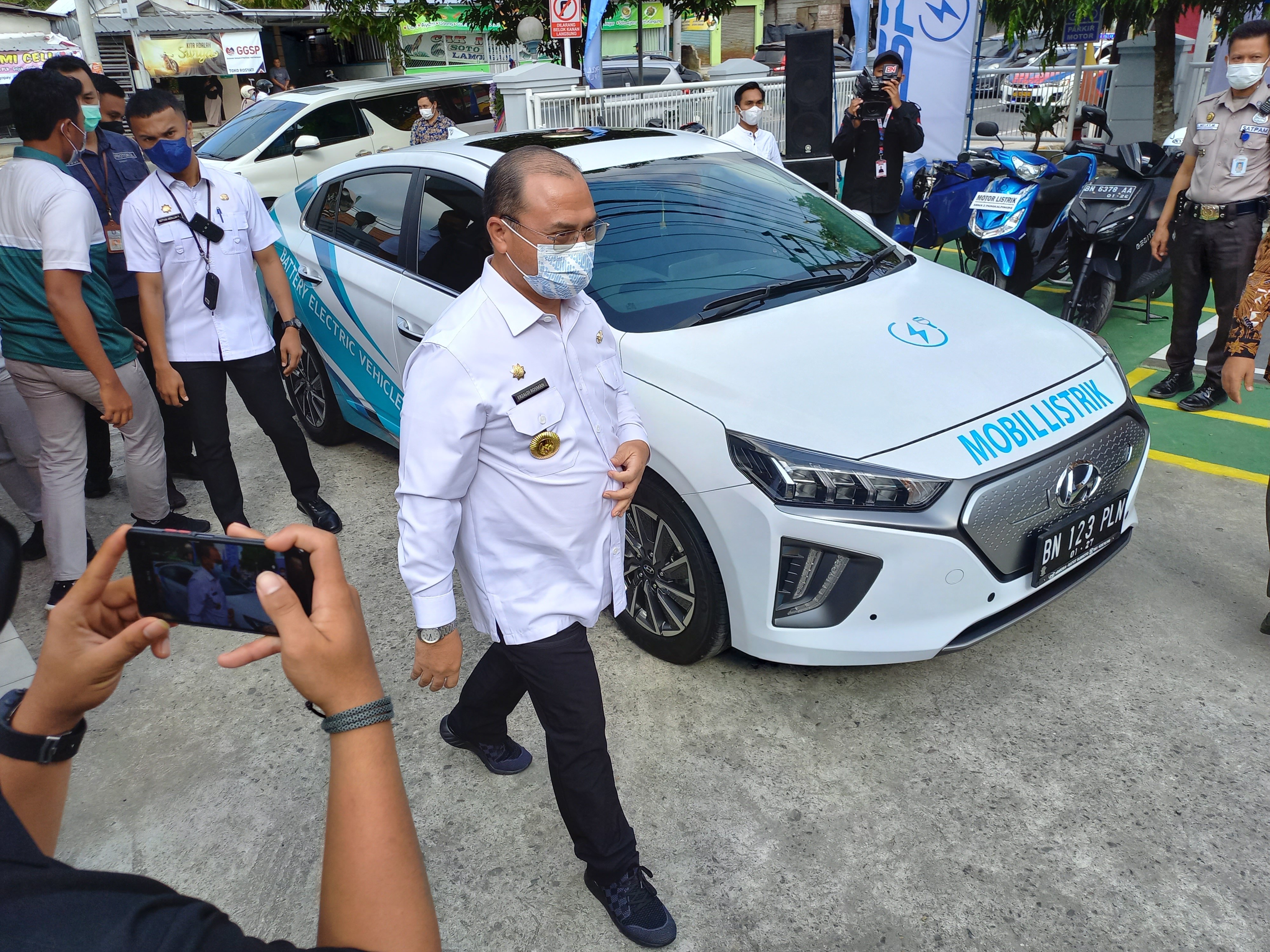 Delegasi G20 akan gunakan kendaraan listrik di Belitung.