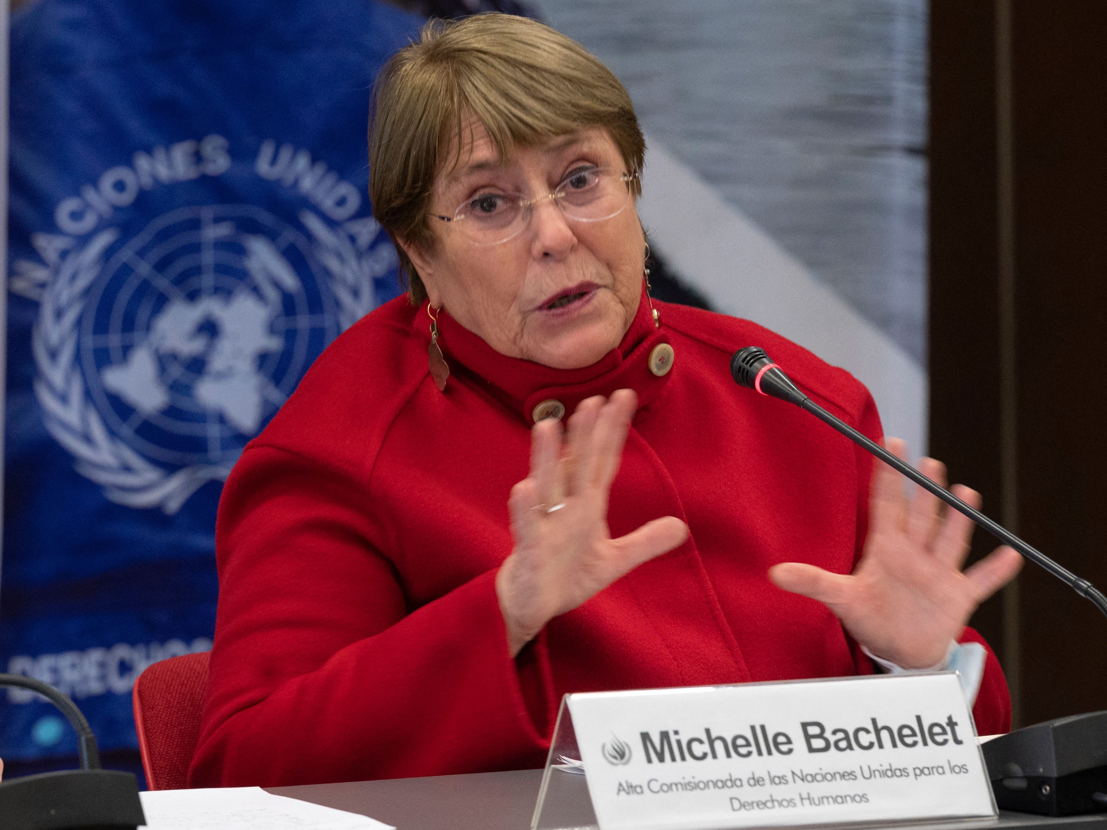Michelle Bachelet.