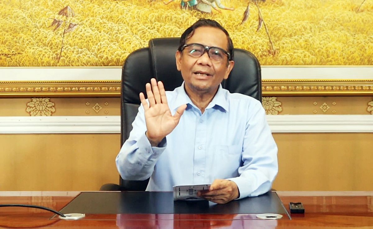 Menkopolhukam Mahfud MD