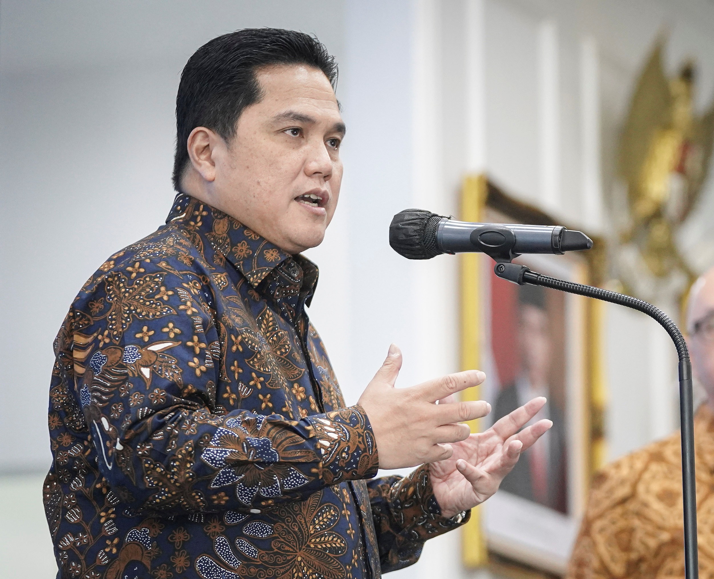 Menteri BUMN Erick Thohir.